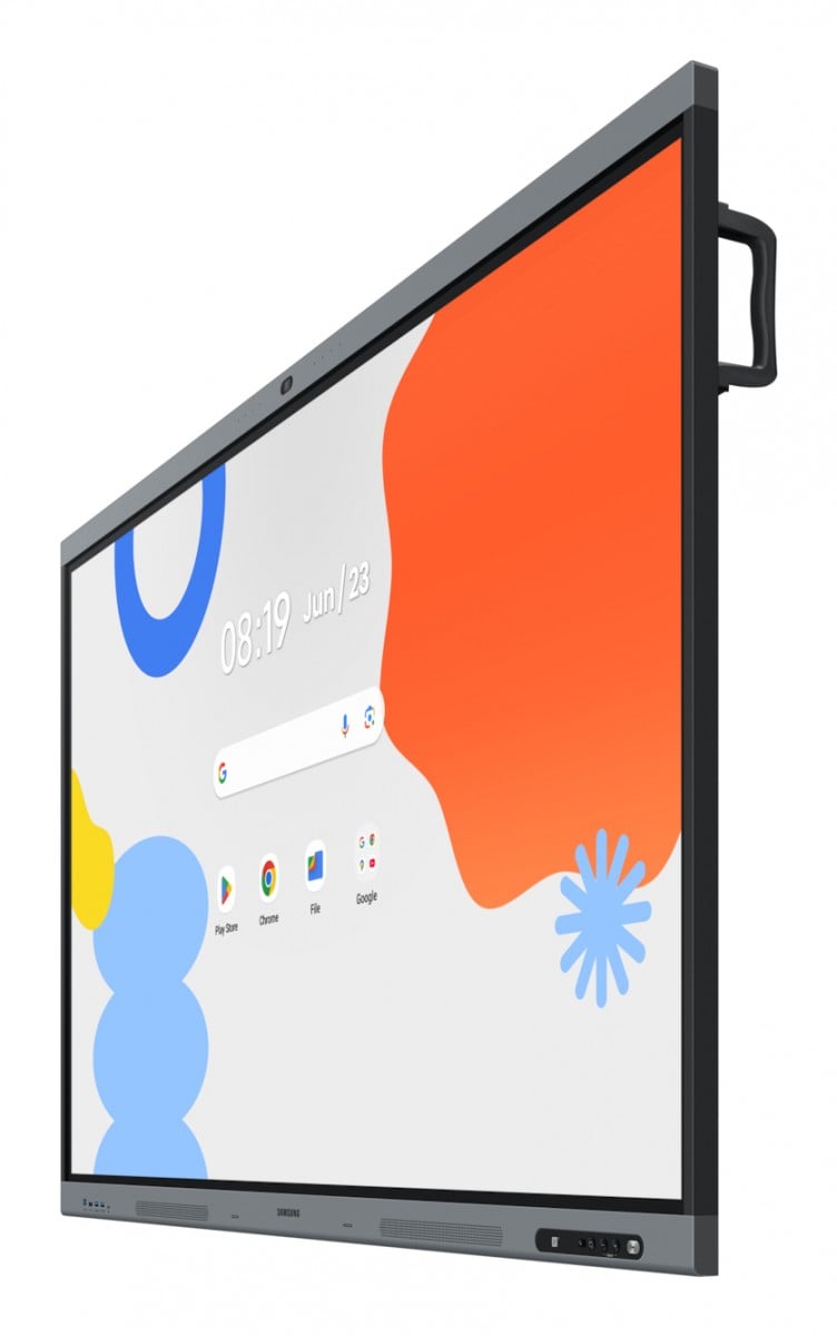 SAMSUNG WAFX-P Eboard WA75FX-P 75p Android 15 EDLA Octacore 16Go RAM 128Go storage UHD IR Touch 3xHDMI USB-C PD 65W 48Mpixel auto