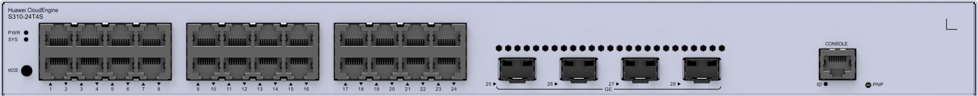 HUAWEI Switch S310-48T4S 48x10/100/1000BASE-T ports 4xGE SFP ports AC power eKit Stock