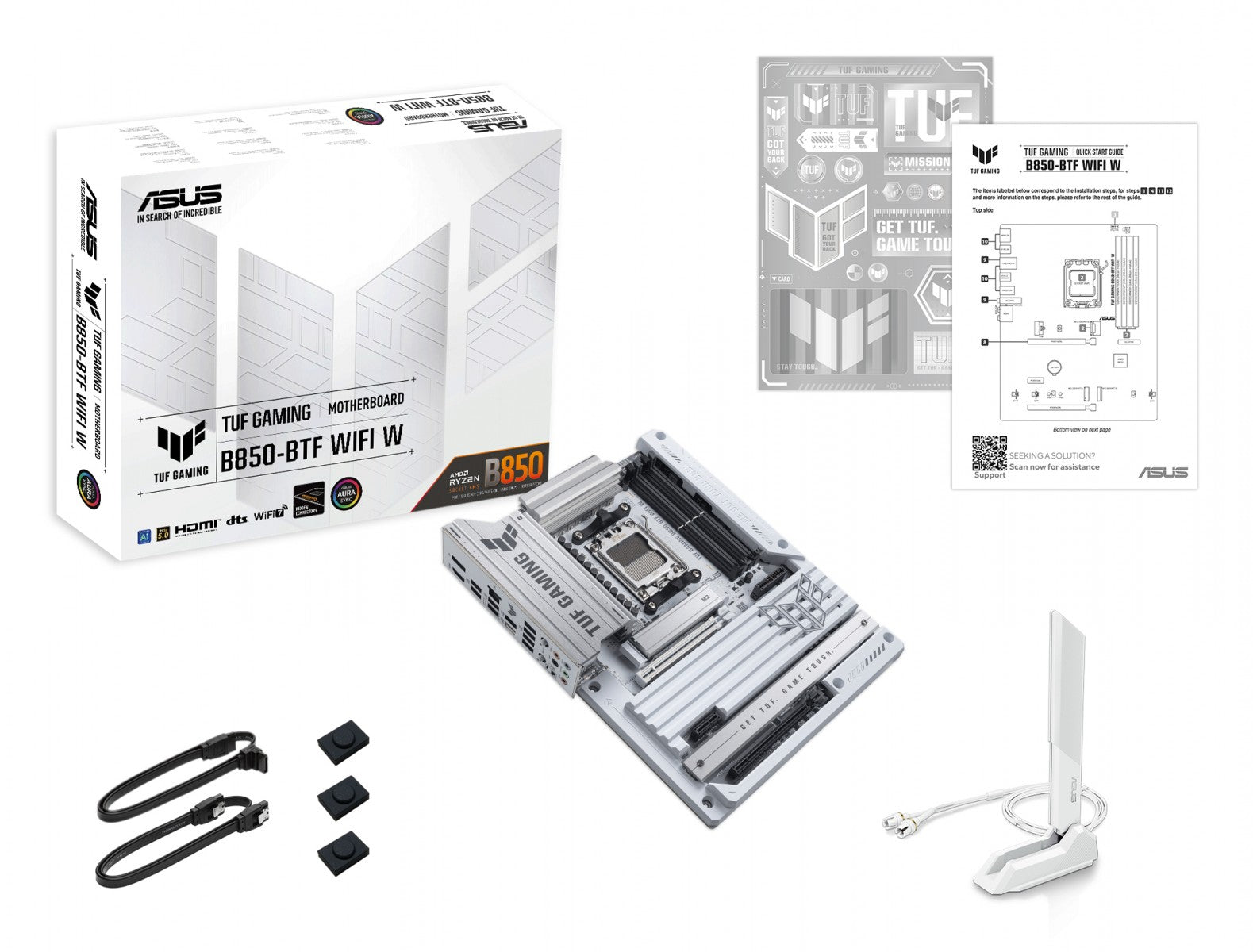 ASUS TUF GAMING B850-BTF WIFI W AM5 MB 4xDDR5