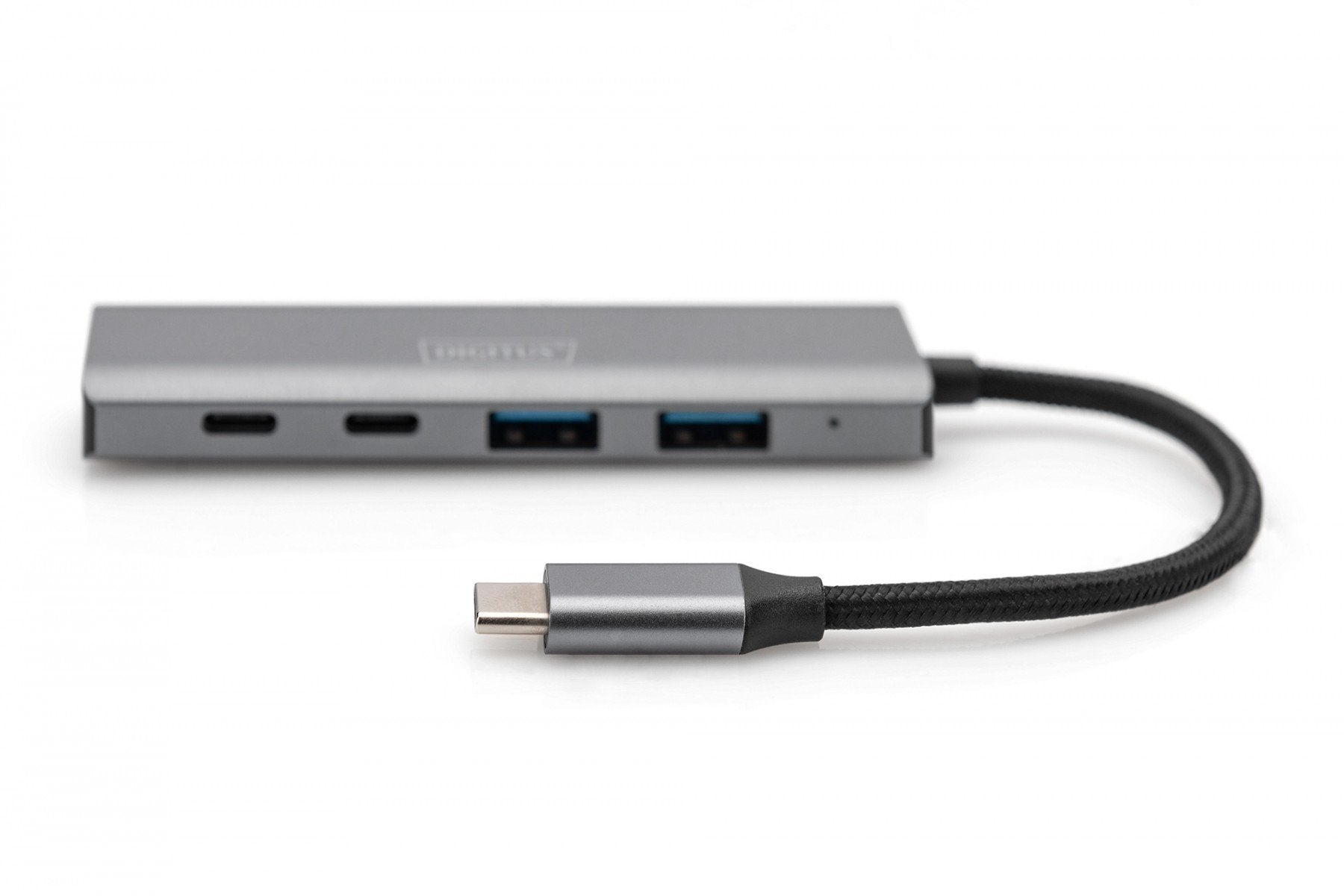 Digitus DA-70245 hub & concentrateur USB 3.2 Gen 1 (3.1 Gen 1) Type-C 10000 Mbit/s Gris