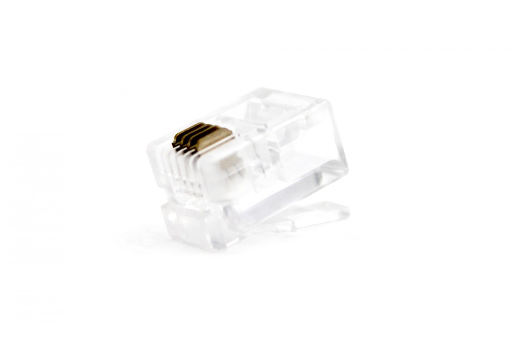 Digitus X-ML-MP06-4-15 connecteur de fils RJ11 Transparent