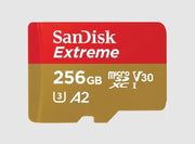 Extreme microSDXC 256GB+SD 190MB/s