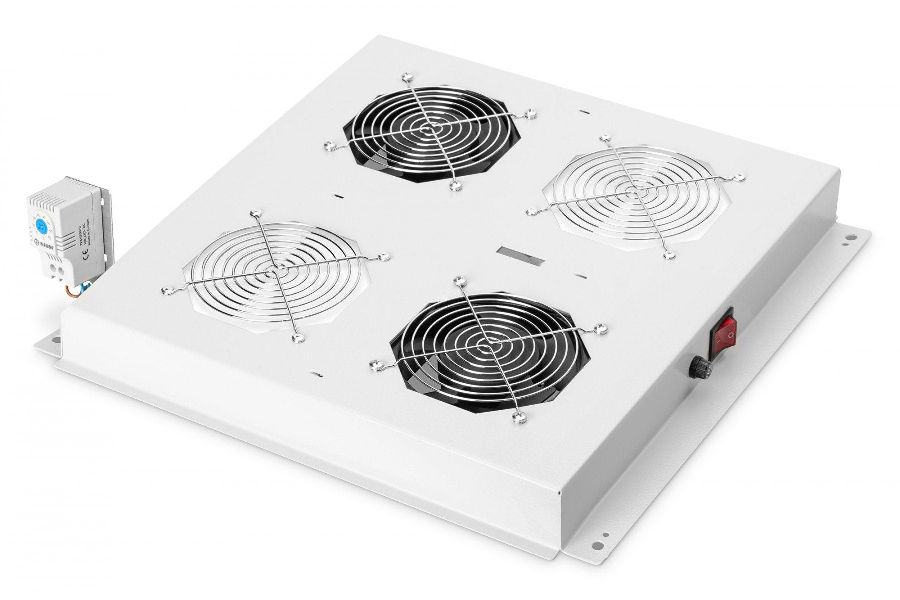 Digitus Unité de ventilation de toit pour armoires réseau de série Unique, armoires réseau et armoires serveur Dynamic Basic
