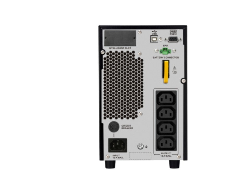 APC Easy UPS On-Line UPS tower AC 220/230/240V 1800Watt 2000VA 1-phase lead acid USB serial oc 4 PFC Europe BK RAL 7010