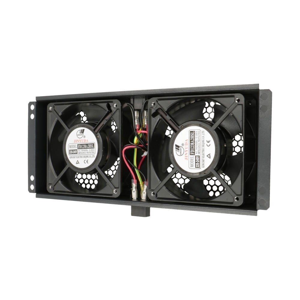 Extralink 2 FANS ROOF COOLING UNIT WITH CABLE TO THERMOSTAT Ventilateur