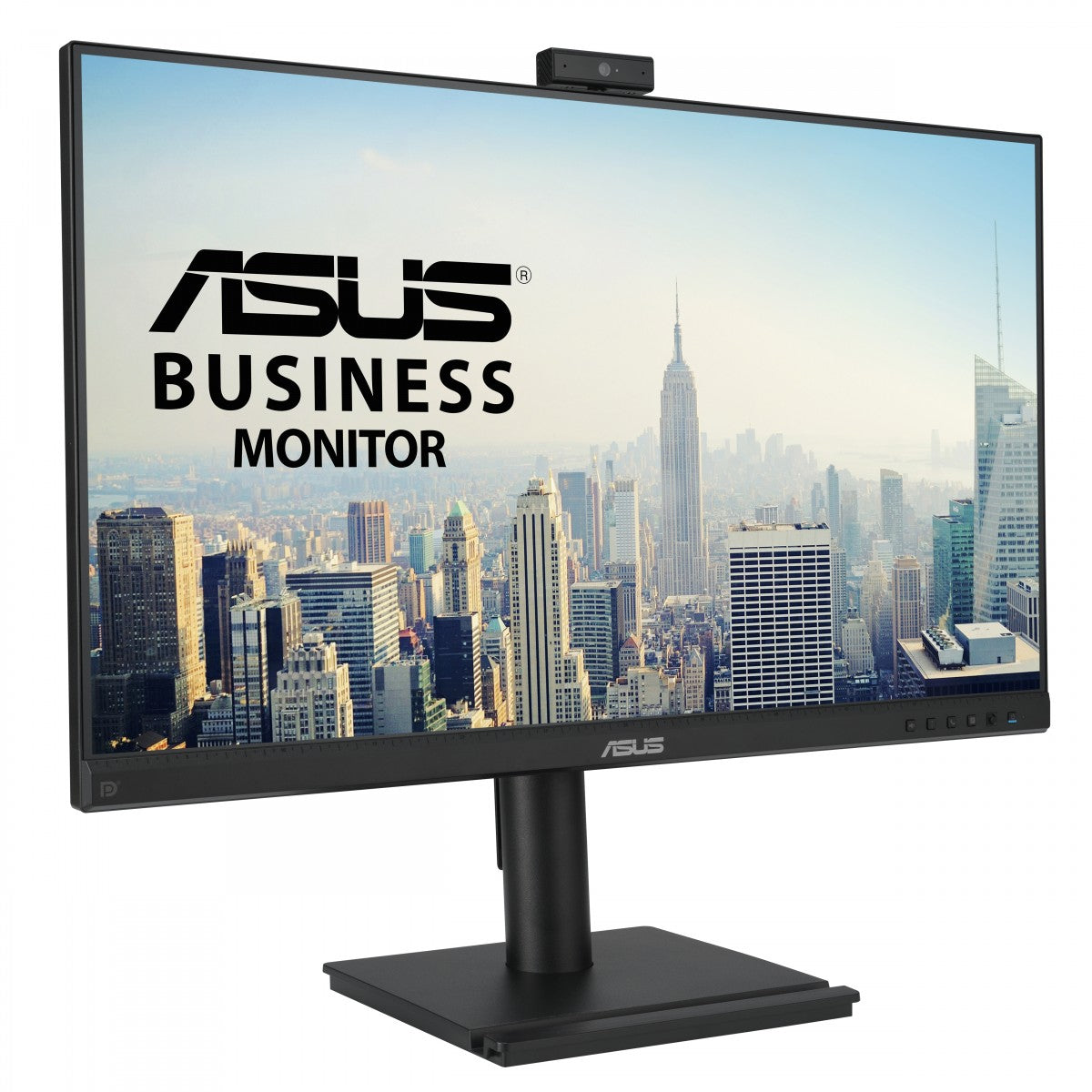 ASUS BE279QFK Video Conferencing Monitor 27p IPS WLED FHD 16:9 100Hz 250cd/m2 5ms HDMI DP D-Sub 2.0M Camera Black