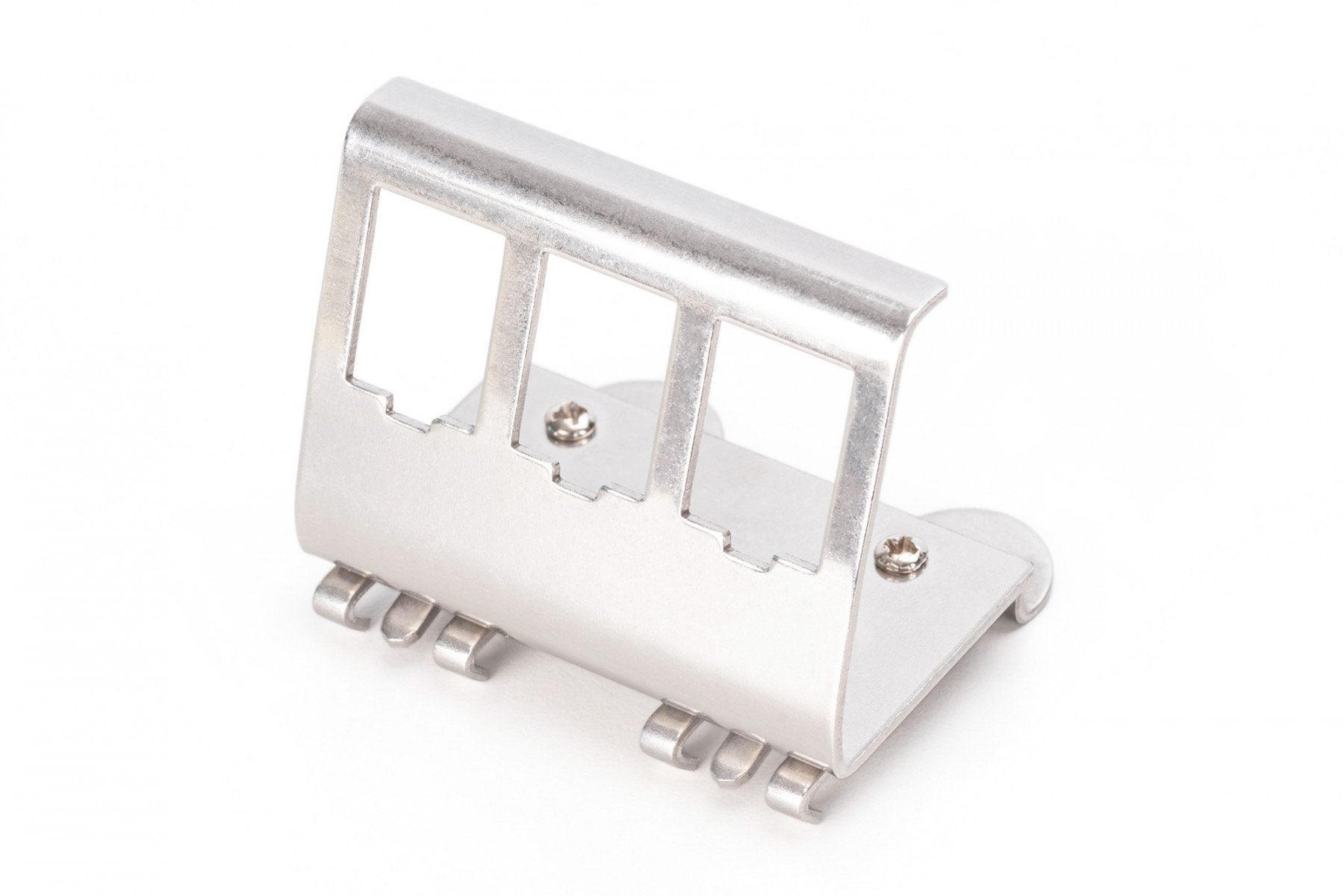 Adaptateur keystone pour rail DIN, profil pour 3x module keystone