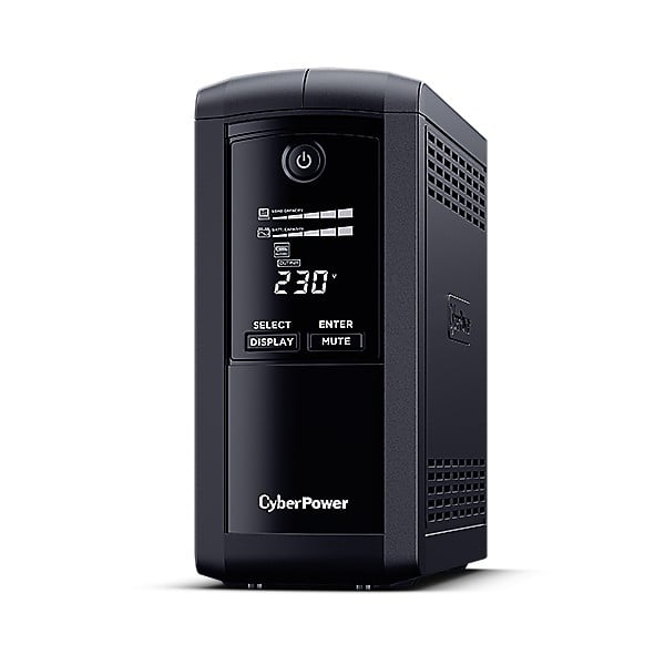 CyberPower VP1000EILCD alimentation d'énergie non interruptible Interactivité de ligne 1 kVA 550 W 6 sortie(s) CA