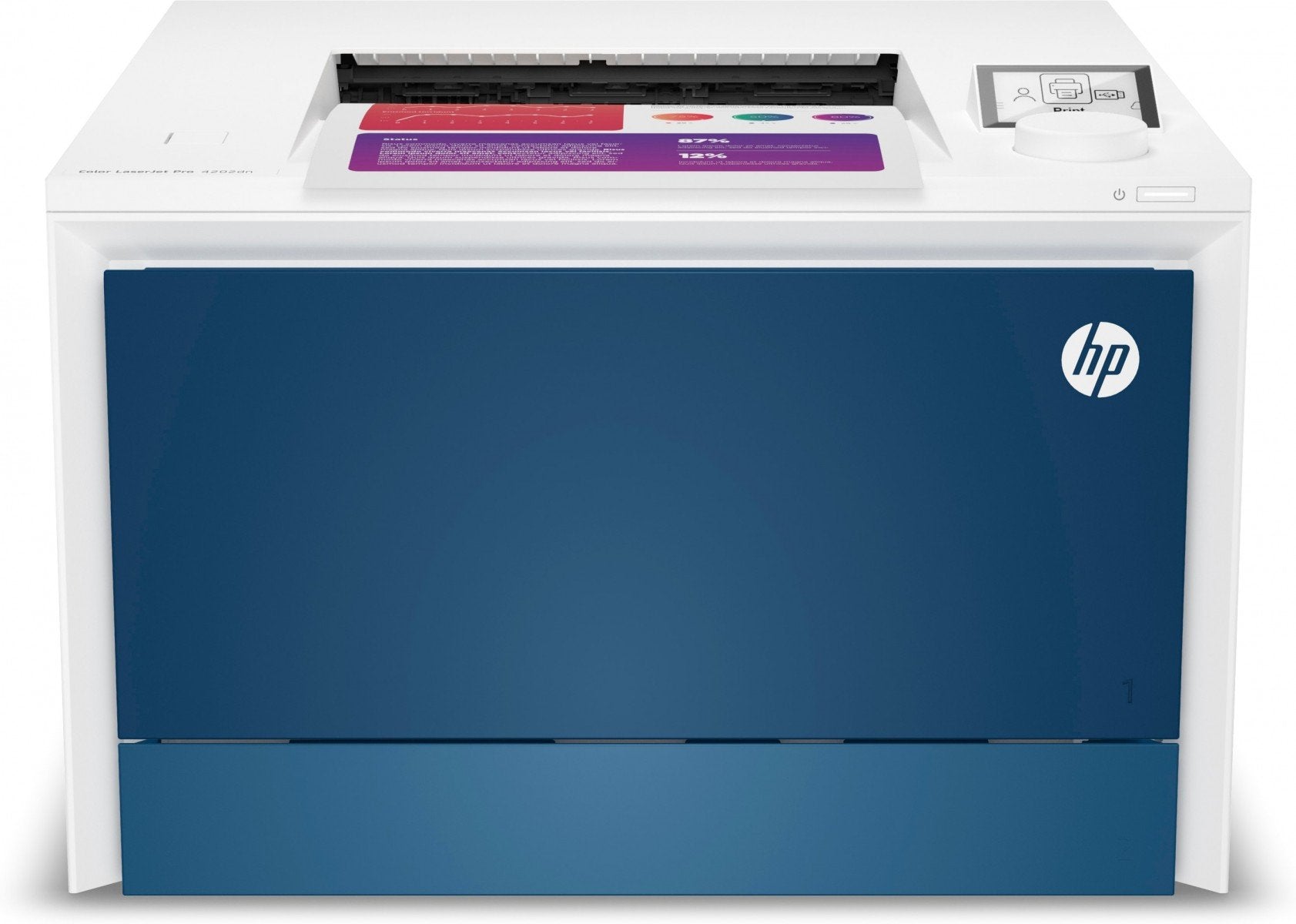 HP Color LaserJet Pro 4202dn Printer colour Duplex laser A4 600x600dpi 35ppm mono 33ppm colour 300sheets LAN USB