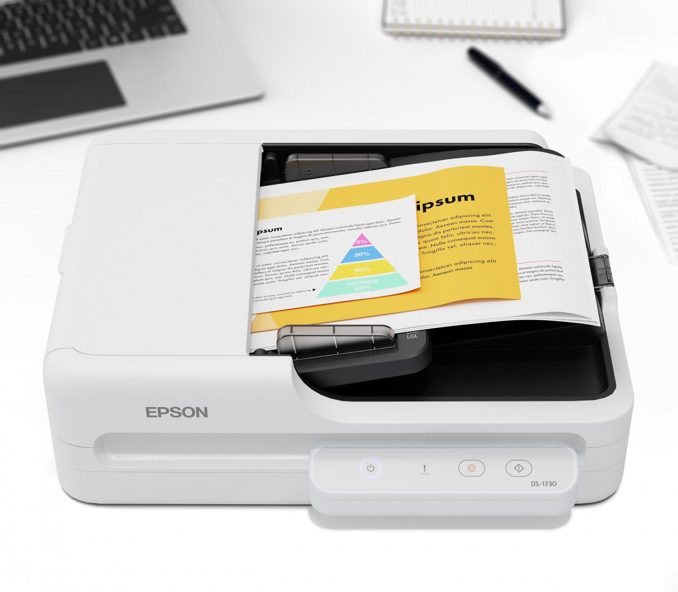 EPSON WorkForce DS-1730 Scanner 25ppm