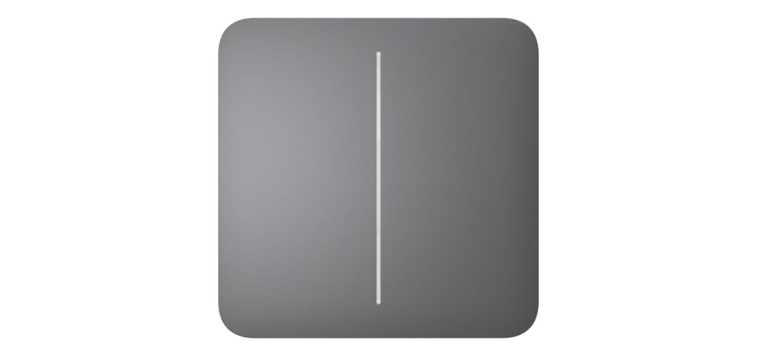 Ajax Systems 52150.144.GR SoloButton (2-gang) [55] - gris