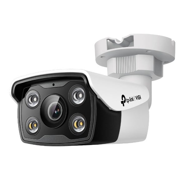 TP-LINK VIGI C350 4MM 5MP Full-Color Bullet Network Camera IP67 PoE/DC 12V 25fps/30fps