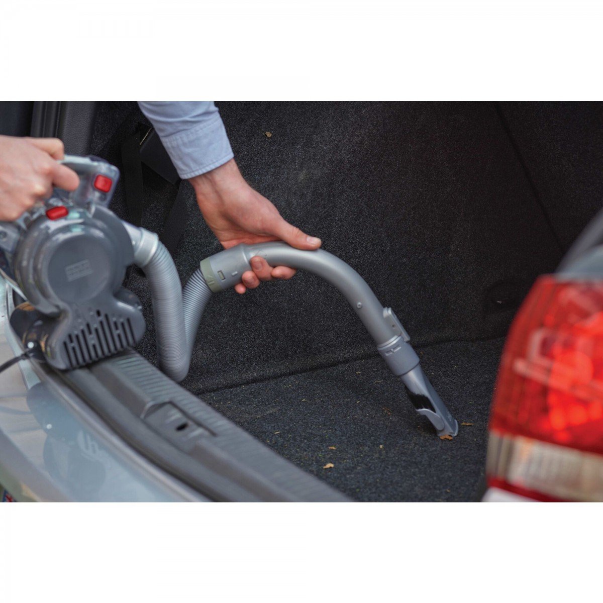 Black & Decker PD1200AV - Sec - Cyclonique - 1060 l/min - Sans sac - Gris - Rouge - 0,56 L