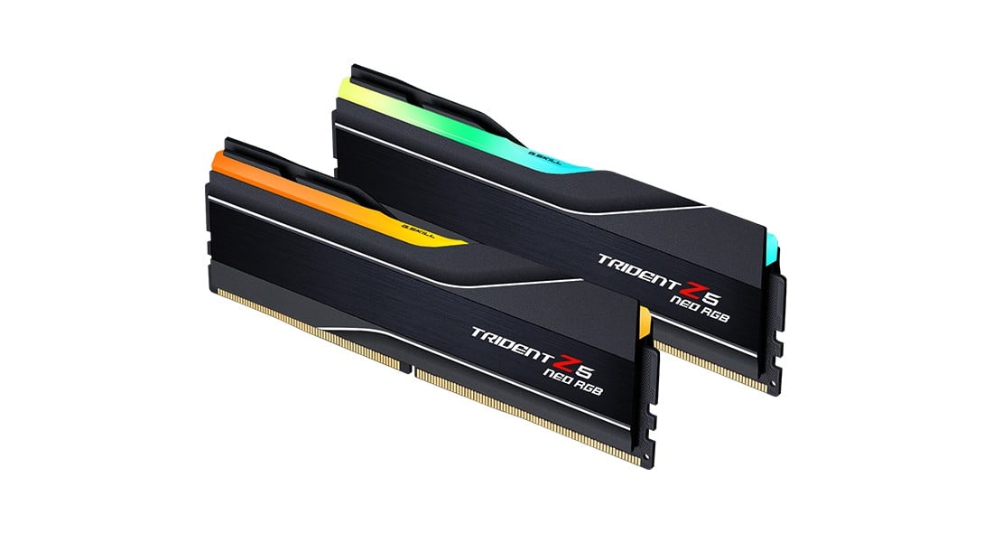 G.Skill Trident Z5 Neo RGB F5-6000J3038F16GX2-TZ5NR module de mémoire 32 Go 2 x 16 Go DDR5 288-pin DIMM