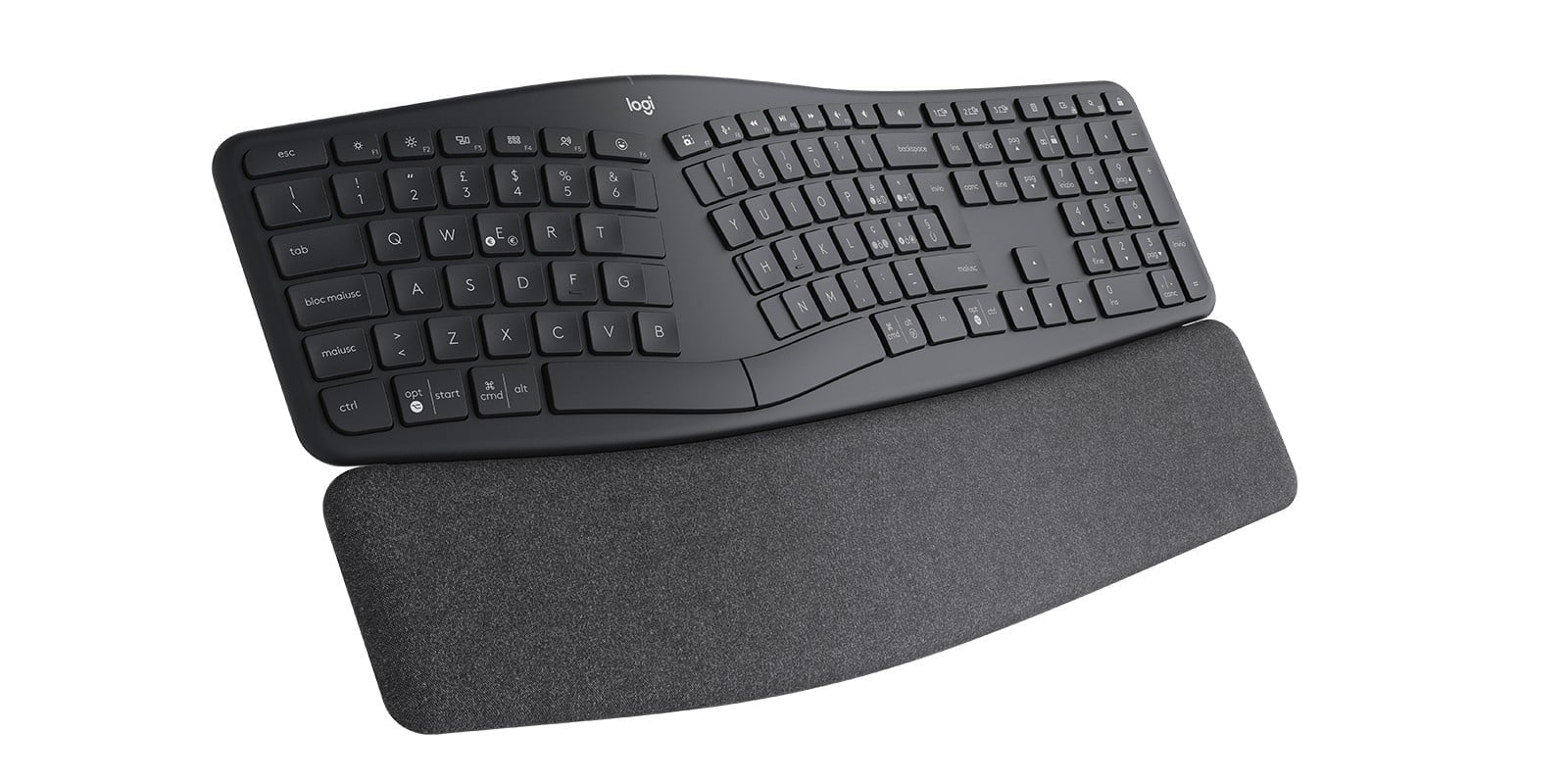 LOGITECH ERGO K860 for Business - GRAPHITE MEDITER (ITA)