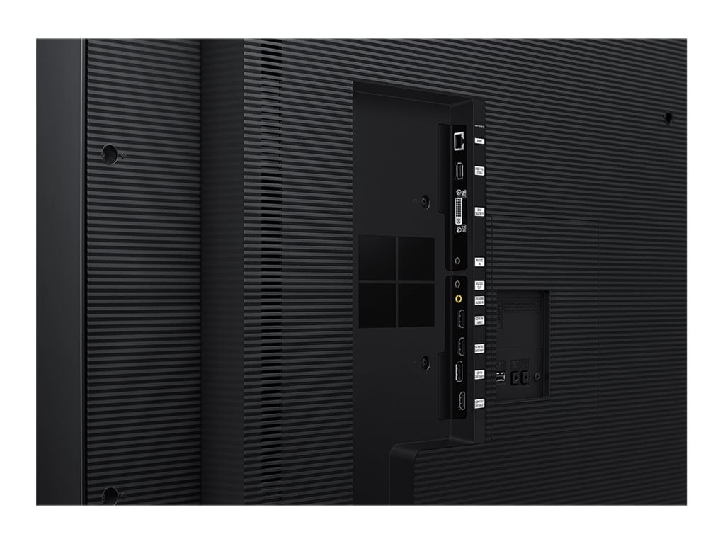 "Samsung QM98T-B Panneau plat de signalisation numérique 2,49 m (98"") Wifi 500 cd/m2 4K Ultra HD Noir Intégré dans le processeur Tizen 4.0 24/7"