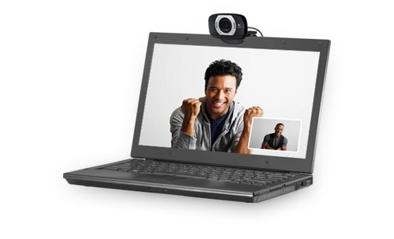 Logitech HD C615 webcam 8 MP 1920 x 1080 pixels USB 2.0 Noir