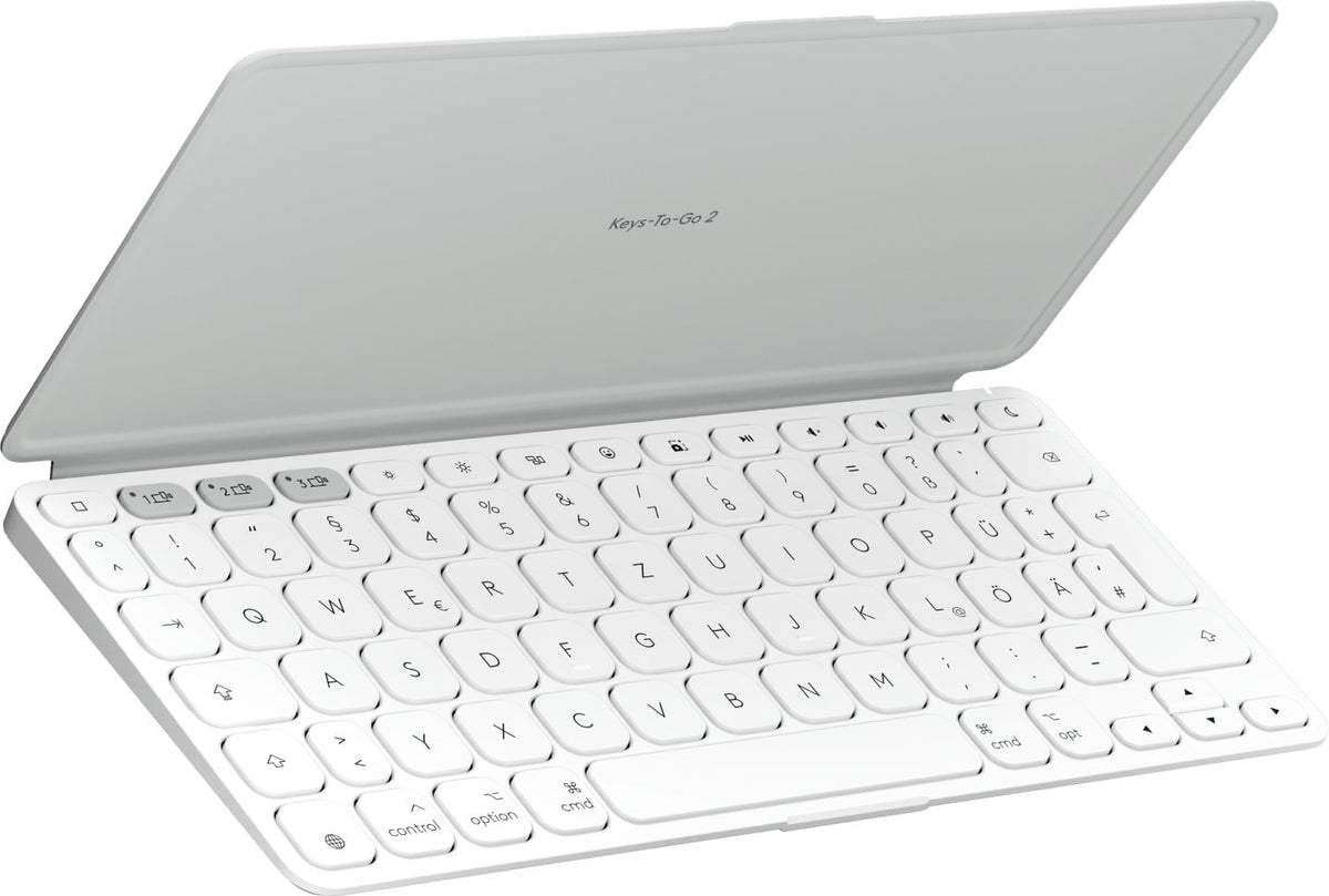 Logitech 920-013005 clavier pour tablette QWERTZ Allemand Bluetooth Blanc
