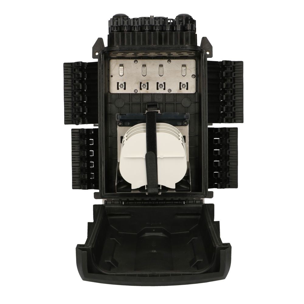 Extralink POLA 16 CORE FIBER OPTIC TERMINAL BOX BLACK