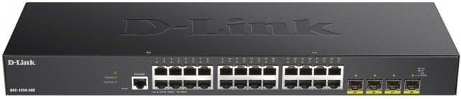 D-LINK 28-Port Smart Managed Gigabit Switch 4x 10G dlink green 3.0 24x 10/100/1000Mbit/s TP RJ-45 Port 4x 10Gbit/s Fiber SFP+