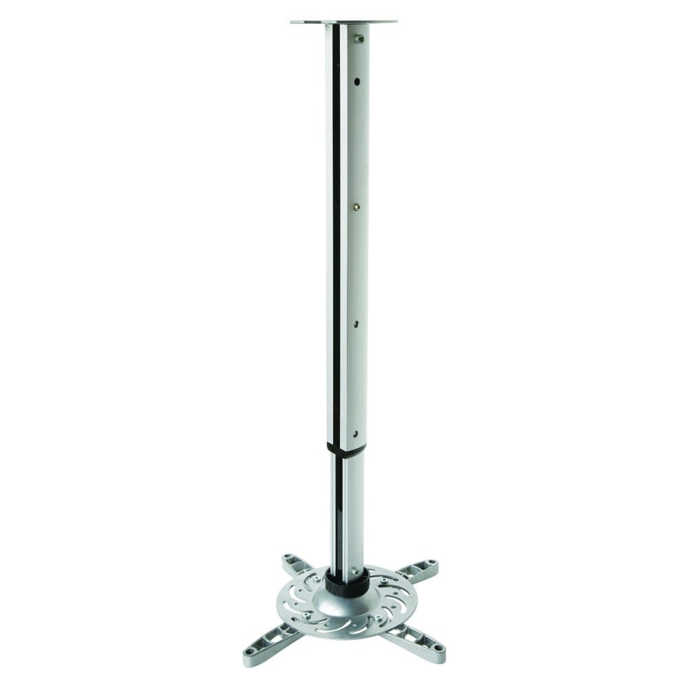 Support de projecteur Techly ICA-PM 102XL a montage au plafond 60-102cm pivotant argenté