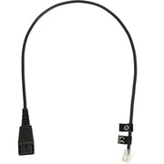 Cable QD Cord to RJ10 straight 0.5m
