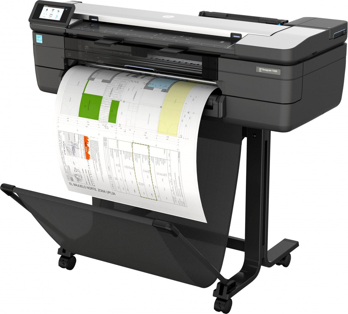 HP DesignJet T830 24p MFP with new stand Printer
