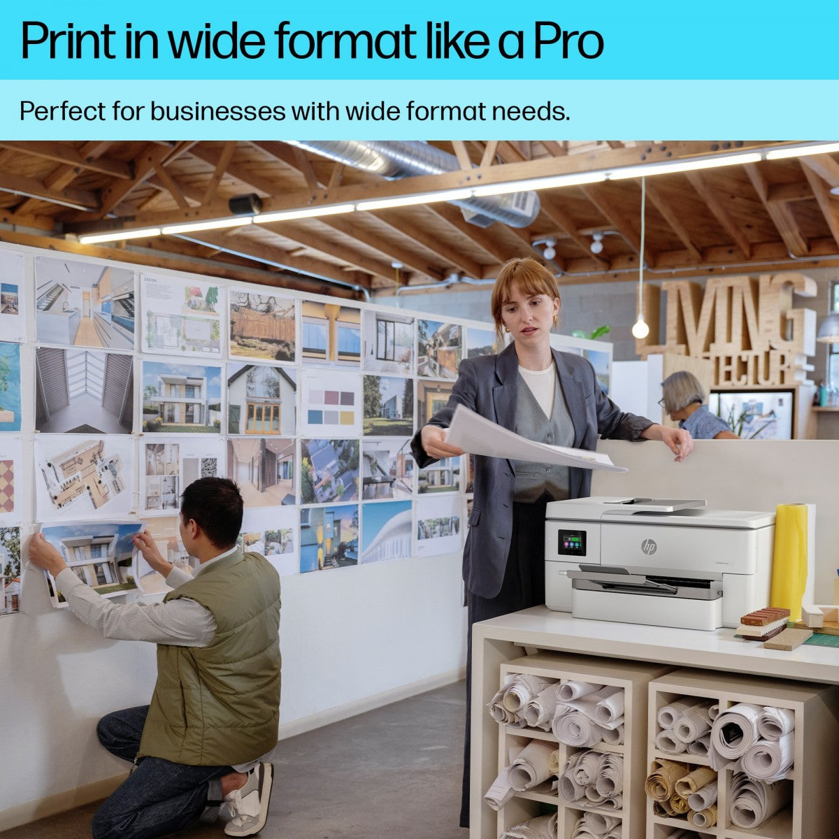 HP OfficeJet Pro 9720e A3 ADF Duplex 1200 x 1200 DPI 22ppm Wi-Fi AirPrint