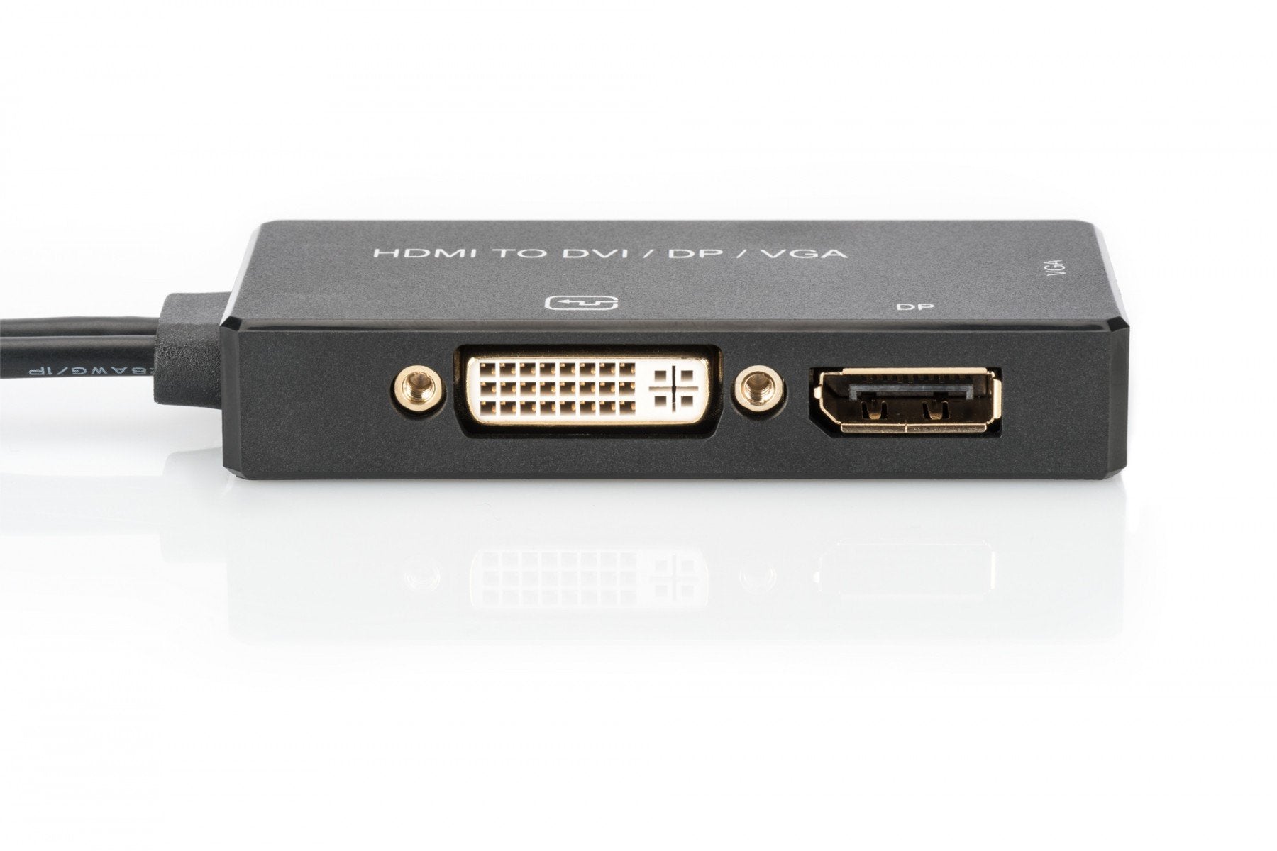 Digitus AK-330403-002-S câble vidéo et adaptateur 0,2 m HDMI Type A (Standard) DVI-D Noir