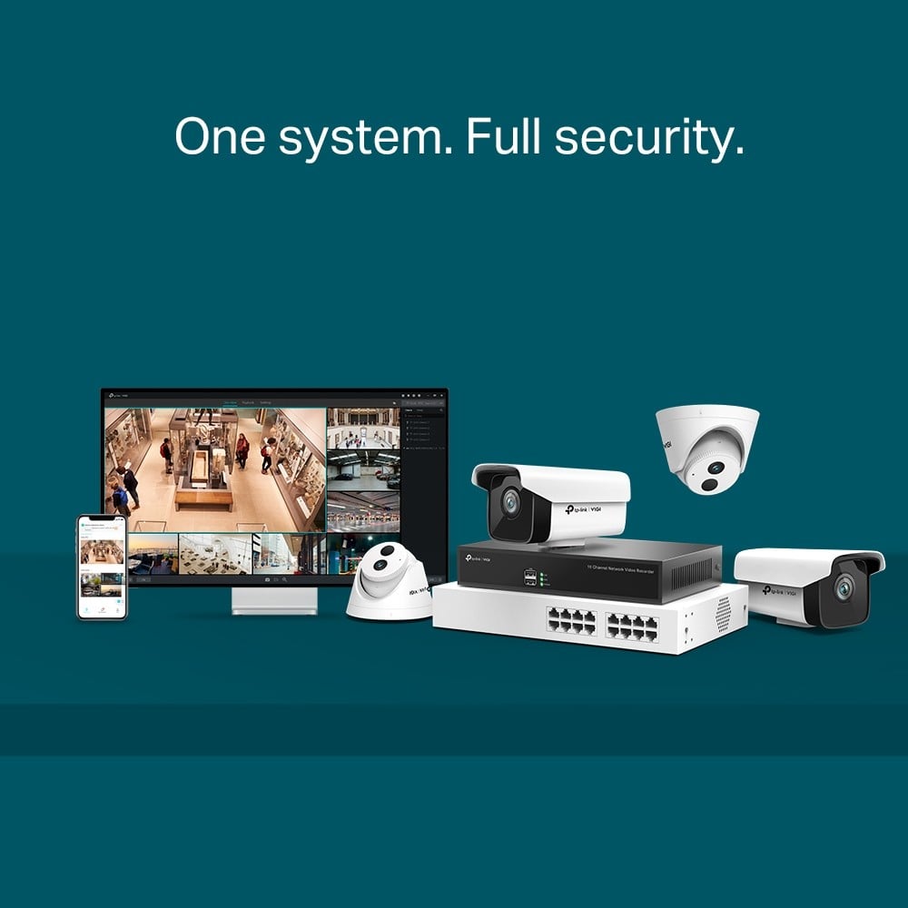 TP-LINK VIGI NVR1016H VIGI 16 Channel Network Video Recorder