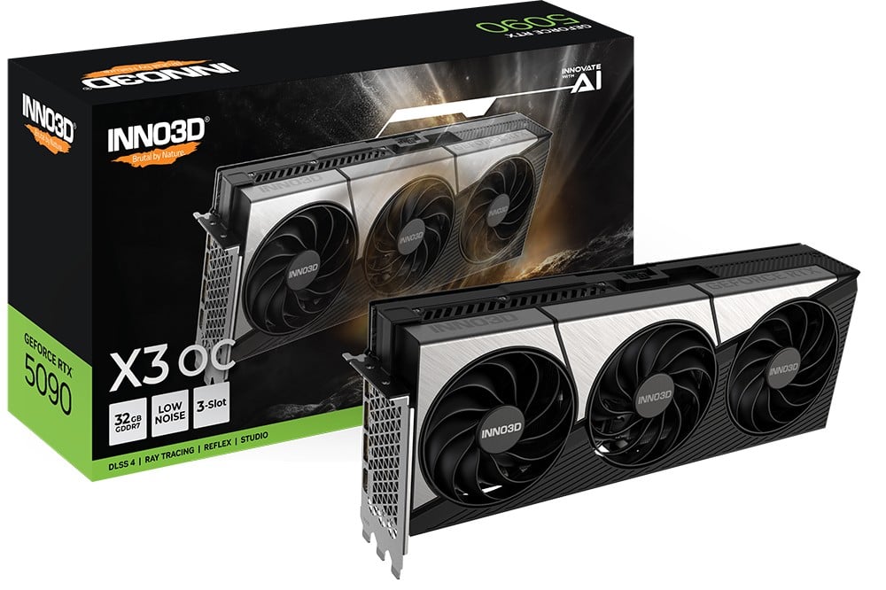 Inno3D GeForce RTX 5090 X3 OC 32GB GDDR7 DLSS4