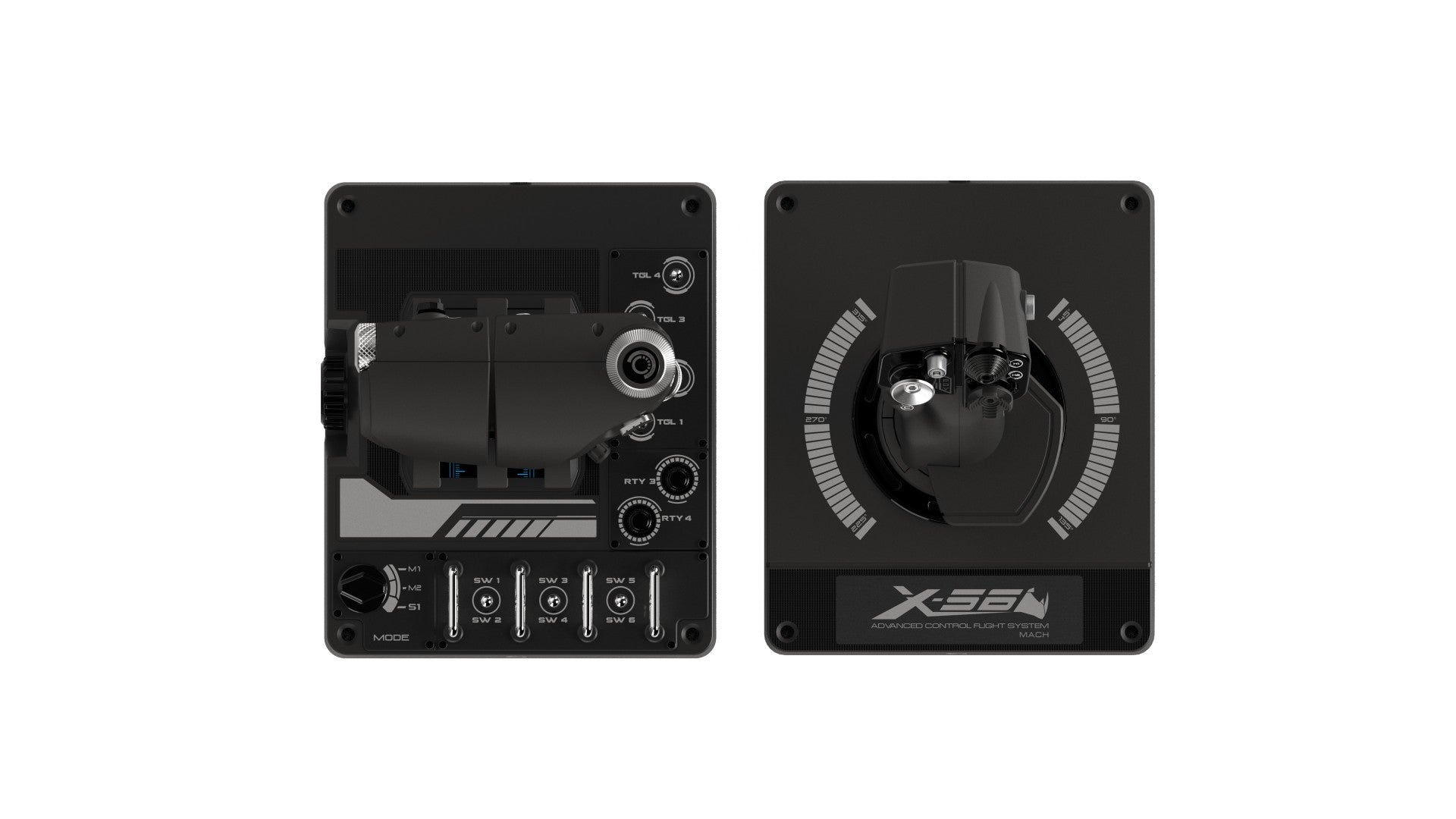 LOGITECH X56 H.O.T.A.S. Joystick and throttle wired for PC
