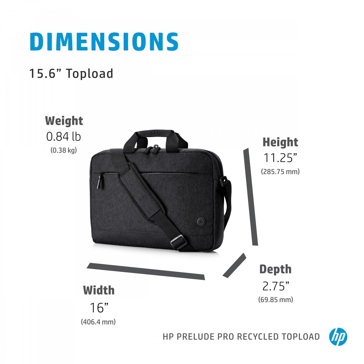 HP Prelude Pro 15.6p Top Load