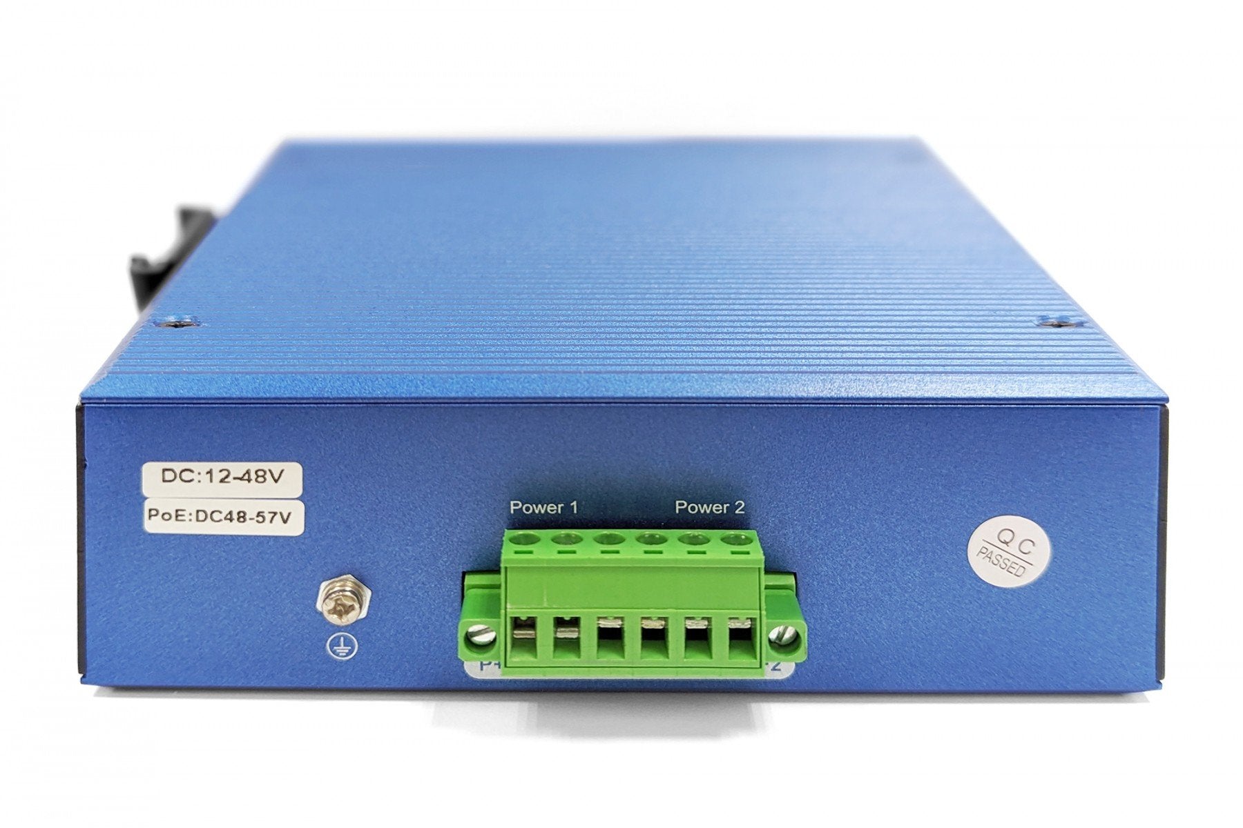 Digitus DN-651159 commutateur réseau Géré Gigabit Ethernet (10/100/1000) Connexion Ethernet, supportant l'alimentation via ce port (PoE) Noir, Bleu