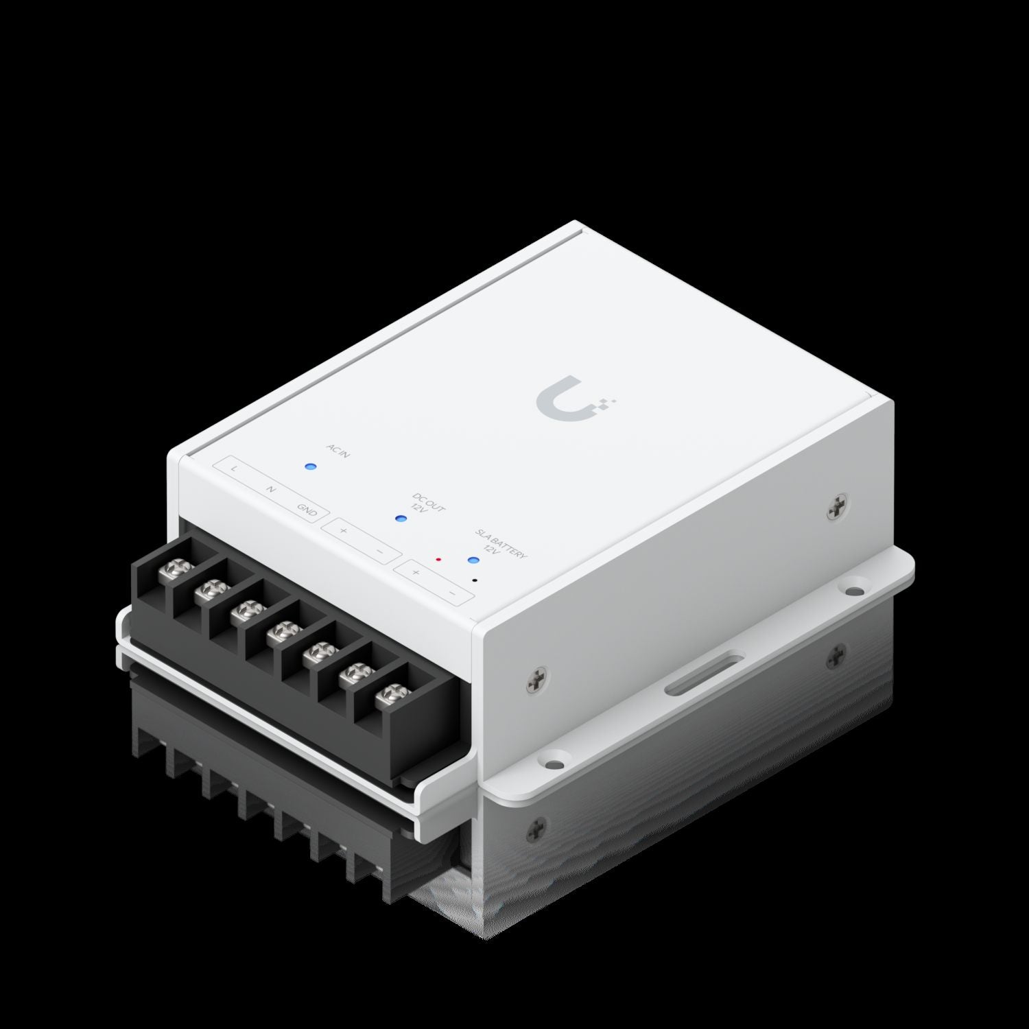 12V power supply with optional backup ba