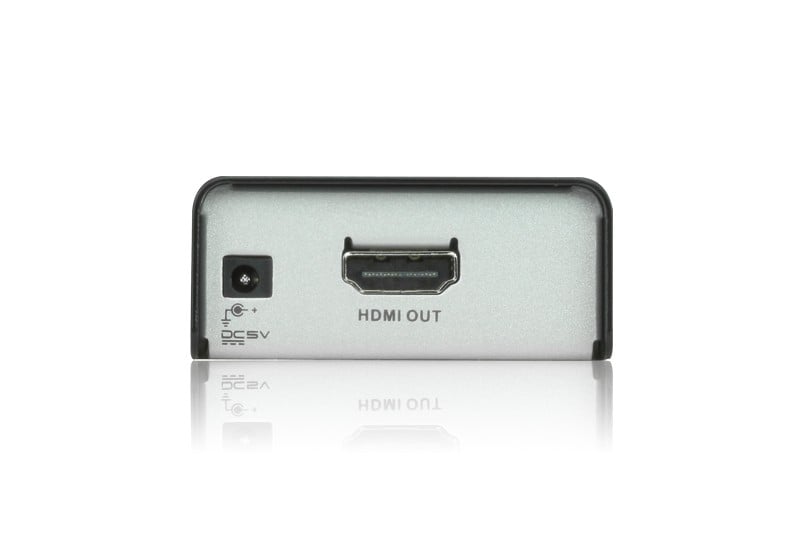 Récepteur HDMI Cat 5 (1080p@40m) - 1920 x 1200 pixels - Récepteur AV - 60 m - Avec fil - Noir - HDCP