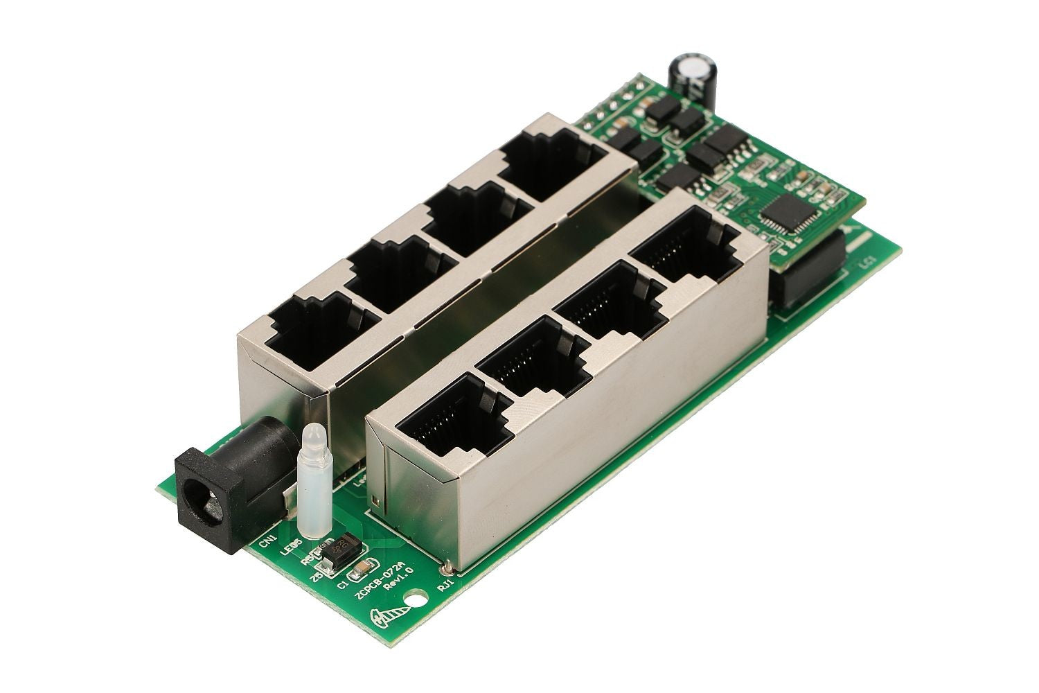 Extralink Injecteur PoE Gigabit 4 Ports | Actif, 4 ports Gigabit 802.3at/af, Mode A