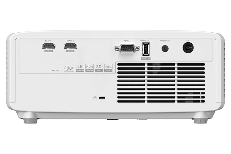 OPTOMA ZH350 FHD 1920x1080 3600lm Laser Projector 300 000:1 TR 1.48:1 1.62:1 2HDMI USB-A Power Audio 3.5mm 3Kg White
