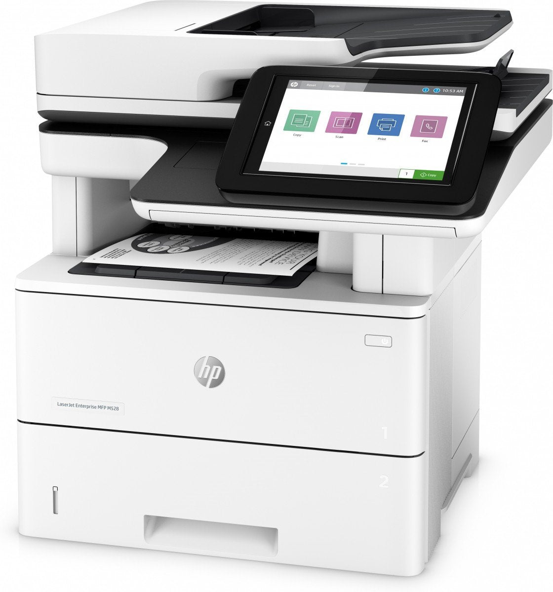 HP LaserJet Enterprise MFP M528dn MFP Mono laser A4 43ppm Copy 43ppm Print 650sheets USB LAN imprimante laser monochrome