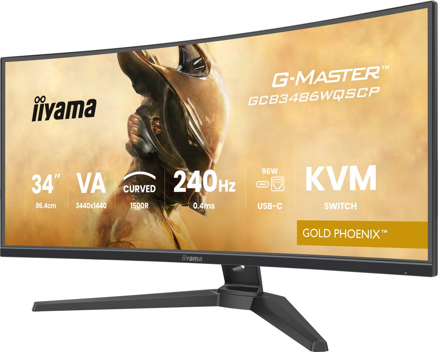 GCB3486WQSCP-B1 34" UW VA-Curved Gaming