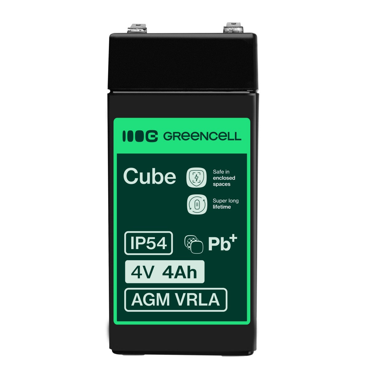 Green Cell AGM37 batterie rechargeable Sealed Lead Acid (VRLA) 4000 mAh 4 V