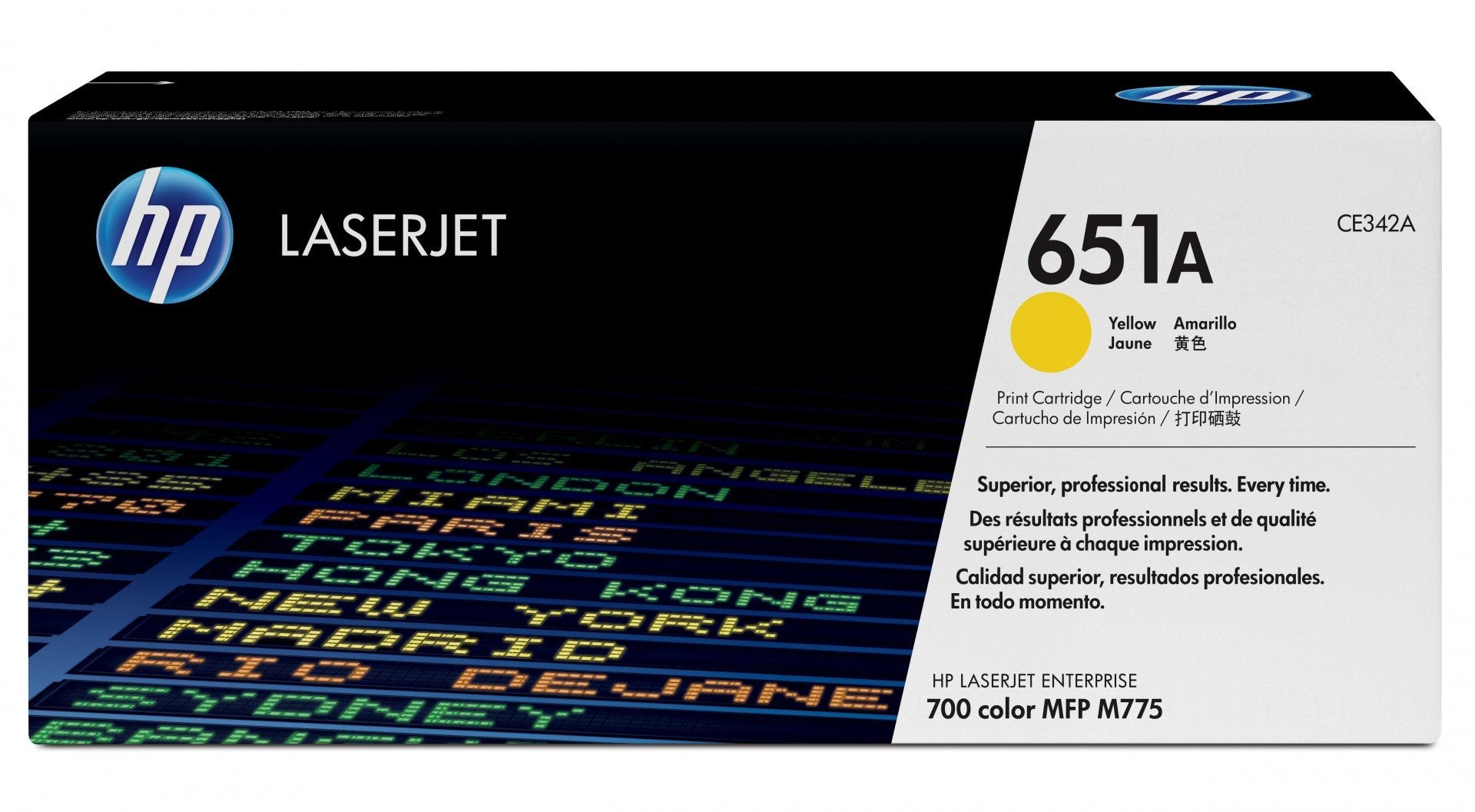 HP 651A original Toner cartridge CE342A yellow standard capacity 16.000 pages 1-pack