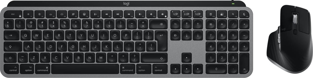 Logitech 920-012845 MX Keys S Combo pour Mac Gris Espace