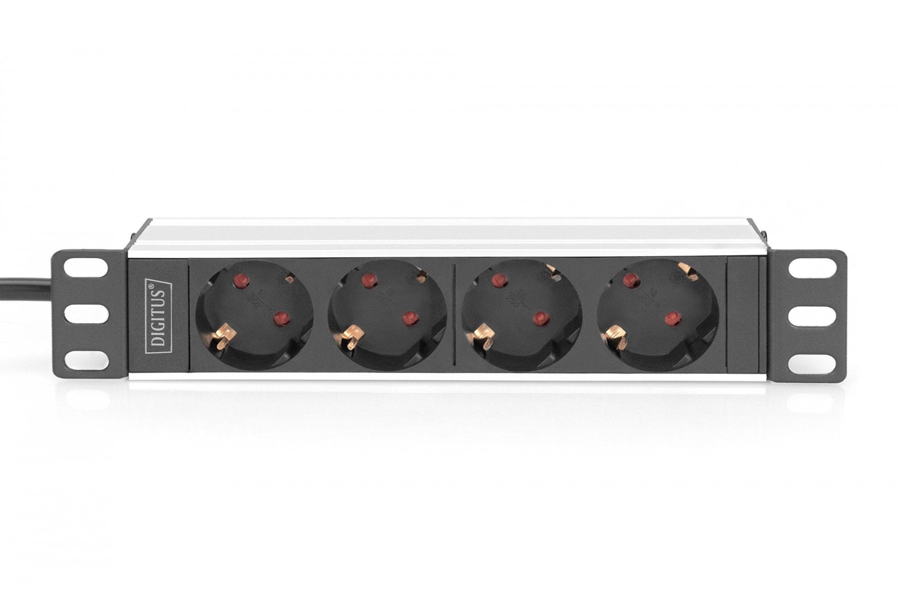 Digitus DN-95418 unité de distribution d'énergie 4 sortie(s) CA 0U/1U Noir