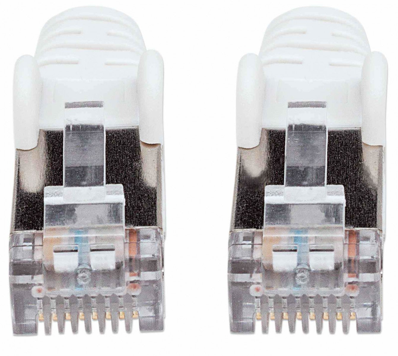 Intellinet 741361 câble de réseau Blanc 1 m Cat7 S/FTP (S-STP)