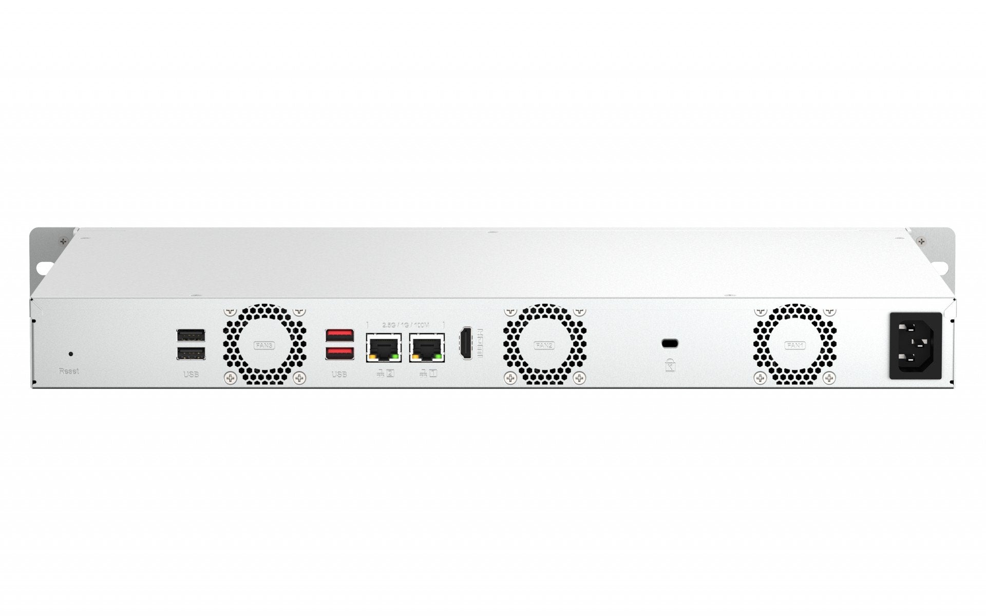 QNAP 4-bay short depth 12p rackmount NAS Intel Celeron N5105/N5095 quad-core