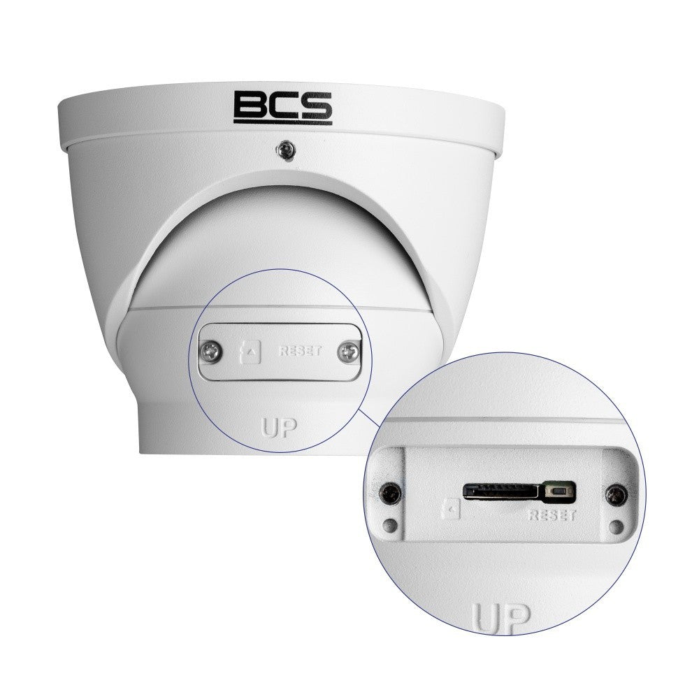 BCS BCS-L-EIP65VSR4-Ai2 Caméra dôme IP 5MP avec moteur