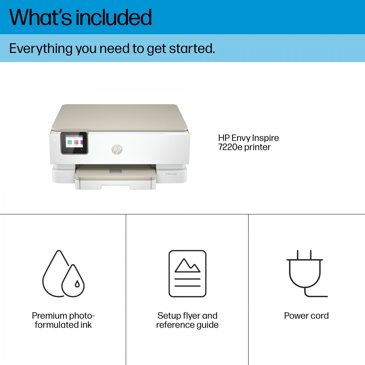HP Envy Inspire 7220e A4 1200 x 1200 DPI 15ppm Wi-Fi AirPrint