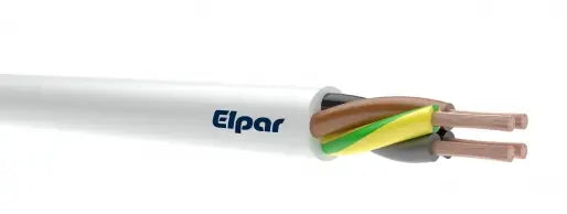 Elpar 5901854423951/100M Câble d'atelier OWY H05VV-F 5G4 300/500V, emballage 100m
