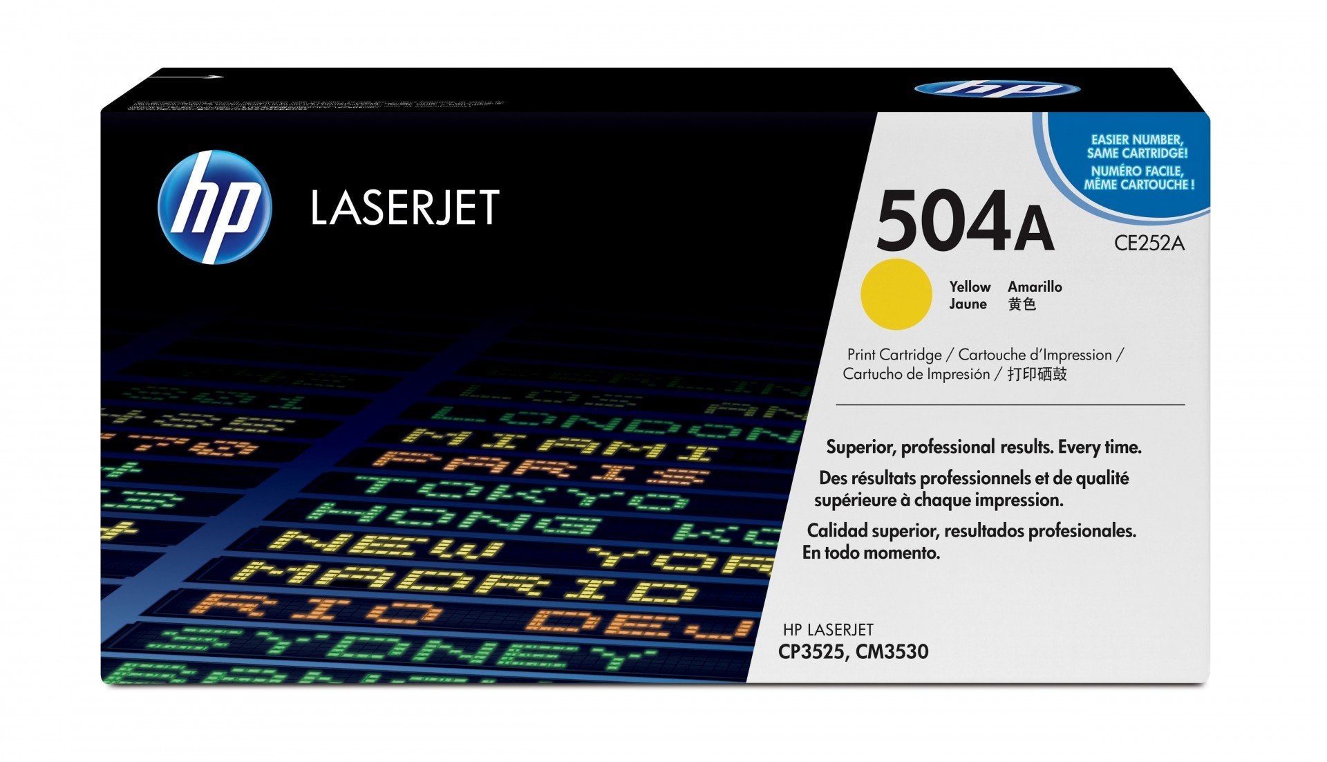 HP 504A original Colour LaserJet Toner cartridge CE252A yellow standard capacity 7.000 pages 1-pack ColorSphere